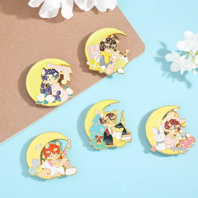 Groupe Jeunesse Times Badges Périphériques TNT Ma Jiaqi Song Yaxuan Liu Yaowen Concert Soutien Broche Tendance Tendance