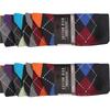 Ex Store Mens Argyle Cotton Socks (Pack of 10)