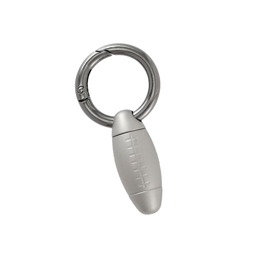 Stainless Steel Waterproofs Pills Box Keychains Pocket Pills Case Small Medicine Bottles Container for Outdoor Travel