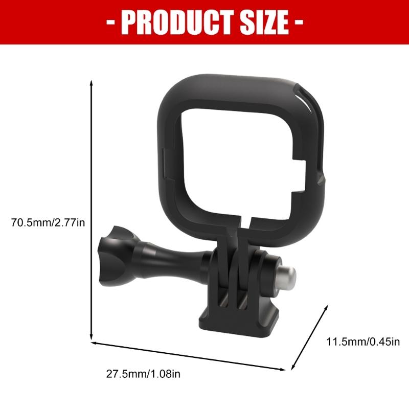 Sports Camera Protective Case Antiscratch Material Compact Easy Installation For Adventure Enthusiasts Hiking Recording