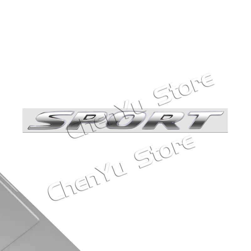 For Honda Sport Metal Emblem Civic Typer Accord CRV Vezel HRV Stepwgn Odyssey Jazz Fit 3D Decals Sticker Rear Trunk Badge Logo