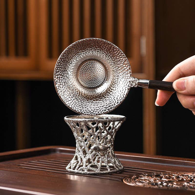 Tea strainer tea filter alloy tea set accessories household tea making funnel tea maker spoon tea residue separator