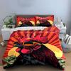 Stylish rooster, sunglasses, money. Bedding sets Duvet cover sets Duvet covers Pillowcases(1 * Duvet Cover 2 * Pillowcases without duvet insert)