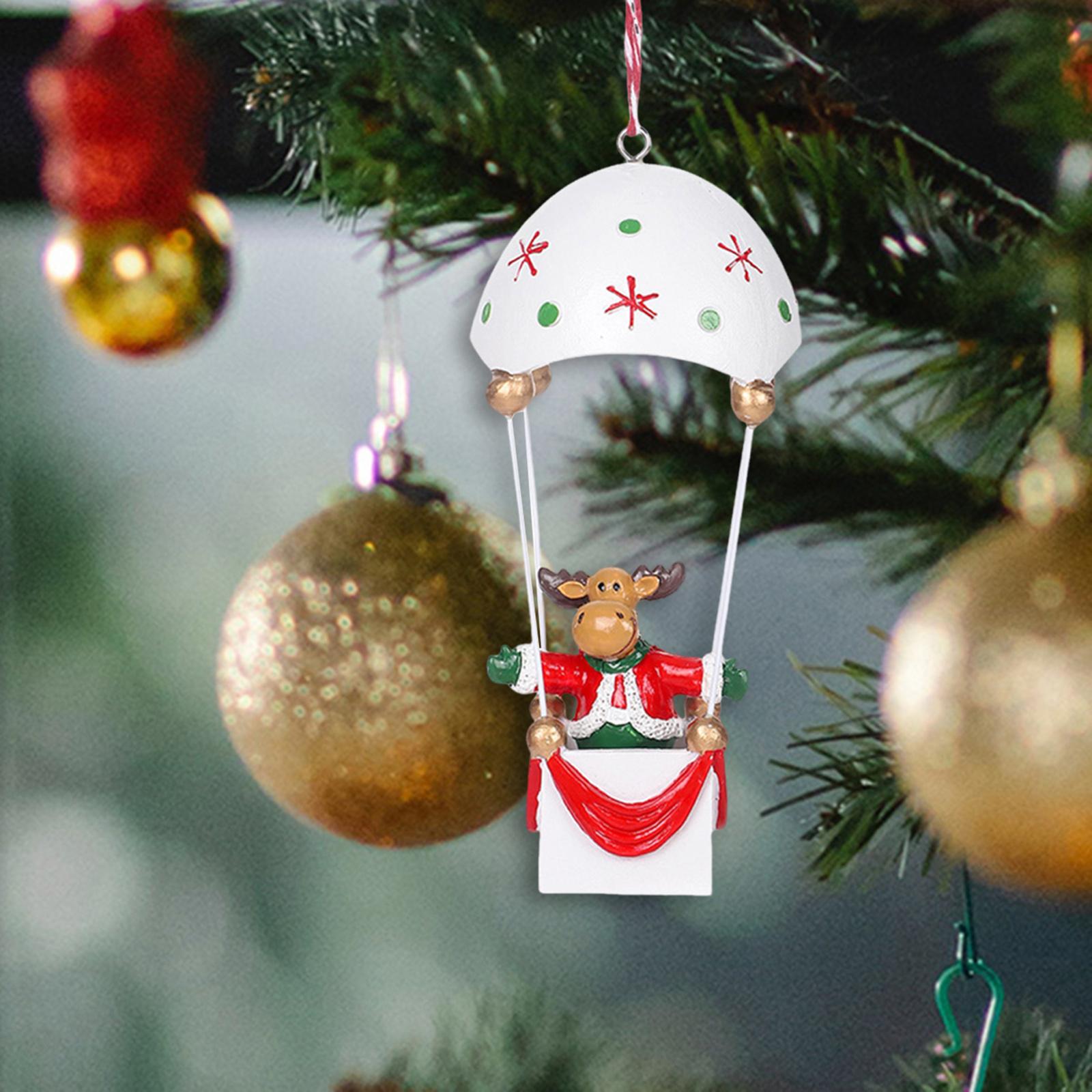 

Christmas Statue Resin Sculpture Gift Crafts Collection Ornament Decorative for Cabinet Living Room Indoor Table Centerpieces оленевий