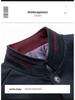 Men’s Autumn & Winter Business Woolen Jacket - Stand-up Collar, Thickened Fashion Coat for Middle-Aged