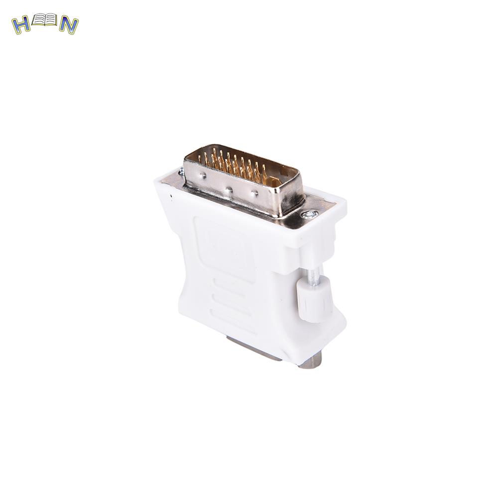 1pc DVI D Male To VGA Female Socket Adapter Converter VGA To DVI/24+1 Pin Male To VGA Female Adapter Converter