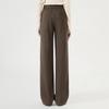 Silbashe Women's High-Waist Wide-Leg Casual Pants