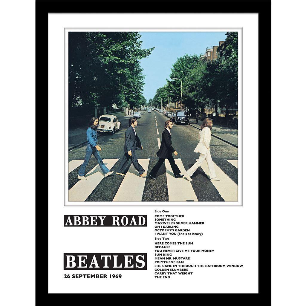 The Beatles Abbey Road Framed Print