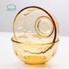 LOCK&LOCK Amber Crystal 6-Piece High Borosilicate Glass Dining Set