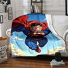 1pc Superman Flannel Blanket - Soft Warm Throw for Home, Office, TravelL1336