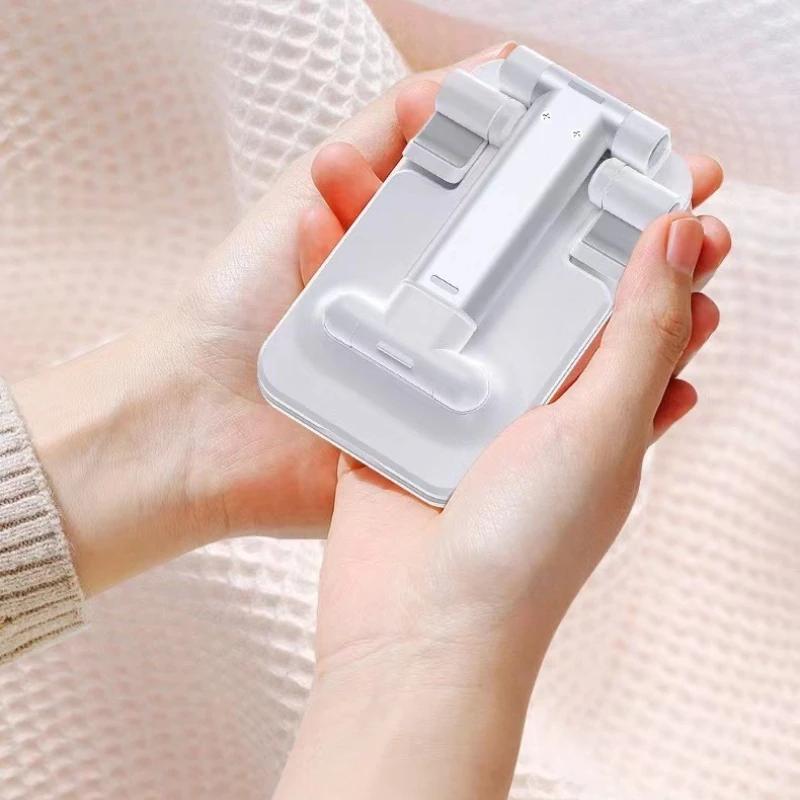 Verstellbare Handyhalterung Faltbarer Ständer Tragbare Desktop-Tablet-Halterung Mehrwinkelansicht zum Streamen Lesen Kochen Freisprecheinrichtung