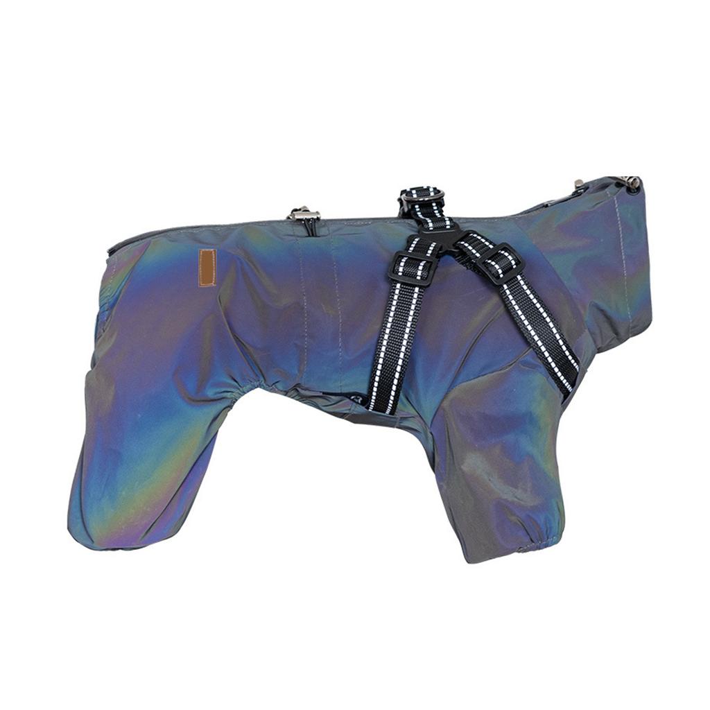 Pet Dog Raincoats Suitable for Large Medium and Small Dog Clothes Windproof and Waterproof Puppy Rainwear