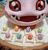 Digimon Adventure The Original Lead Group Digimon Egg Genuine Scale Model Digimon Adventure Action Figure Toy