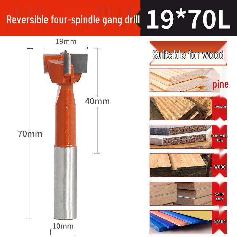 12mm Dřevoobráběcí Fréza na boční otvory Vrták Děrovač Artefakt