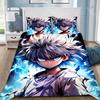 Cartoon Hunter X Hunter Duvet Cover Pillowcase Bedding Set Adult Boy Girl Bedroom Decoration Children Single Double Large Size