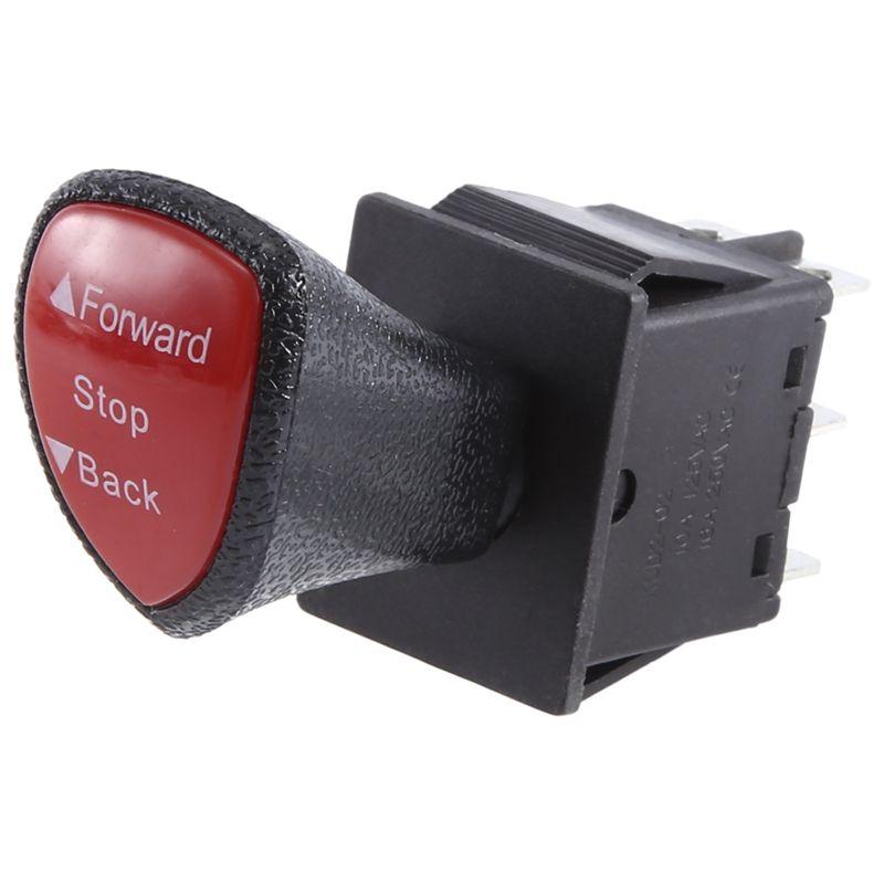 AA92-Forward-Stop-Back DPDT 6Pin Latching Slide Rocker Switch KCD4-604-6P Car Switch