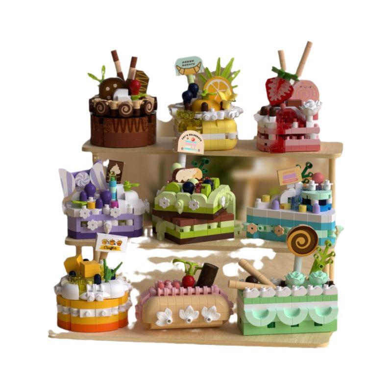Chaole Innovative Cake-Themed Building Blocks: Toy Set for Girls