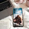 Black C-Clover Yami Sukehiro Phone Case For Samsung S25,S24,S21,S22,S23,S30,Ultra,S20,Plus,Fe,Soft Silicone Black Cover