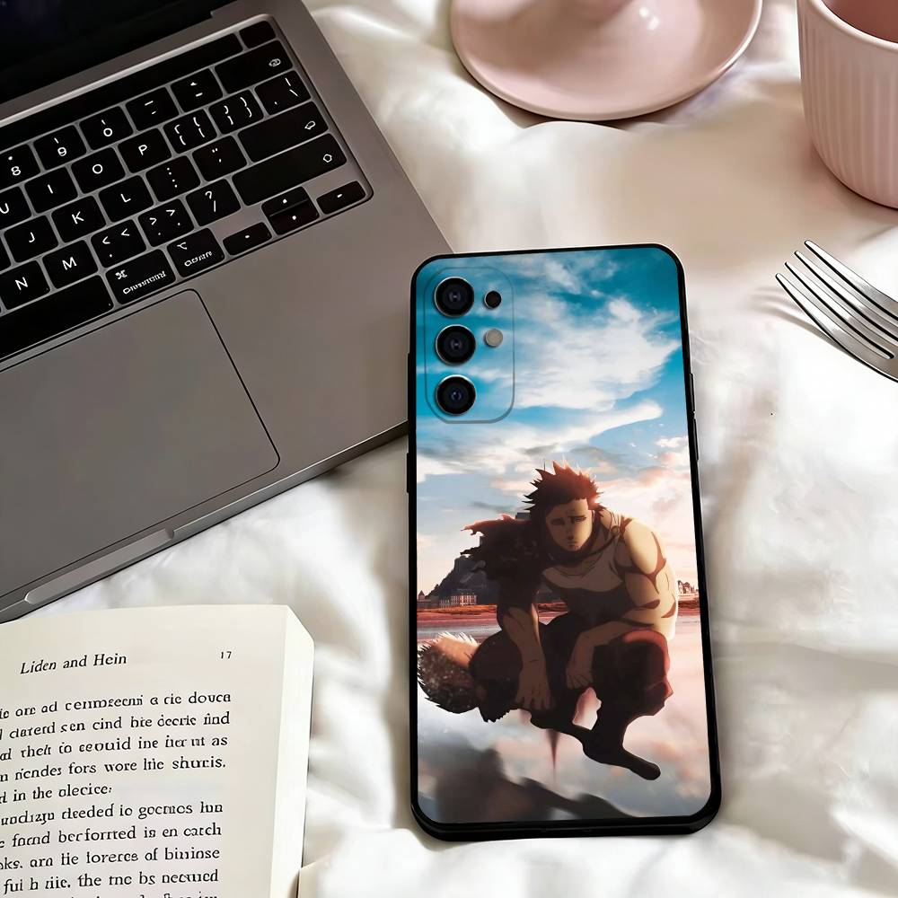 Black C-Clover Yami Sukehiro Phone Case For Samsung S25,S24,S21,S22,S23,S30,Ultra,S20,Plus,Fe,Soft Silicone Black Cover