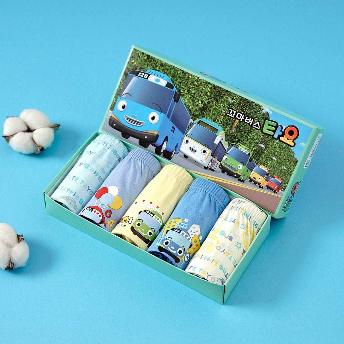 

5 шт./лот, детское нижнее белье, хлопковые трусы для девочек, детские треугольные трусы с героями мультфильмов, дышащие детские трусы, трусики для девочек 4-5Y