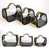 Pet Supplies Transparent Space Compartment Small Pet Bag Take-away Bag Portable Pet Cage