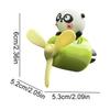Car Air Freshener Cartoon Panda Pilot Car Air Fresheners Aromatherapy Fragrance Perfume for Outlet Decoration Vehicle Interior