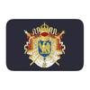 Royal Standard Napoleon France Flag Front Door Mat Anti-Slip Indoor Absorbent Coat Of Arms Doormat Kitchen Bedroom Entrance Rug