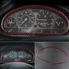 Para BMW Serie 3 E46 1998-2006 Fibra de Carbono Panel de Instrumentos Velocímetro Marco Embellecedor Cubierta Tablero Protector Accesorios Interiores