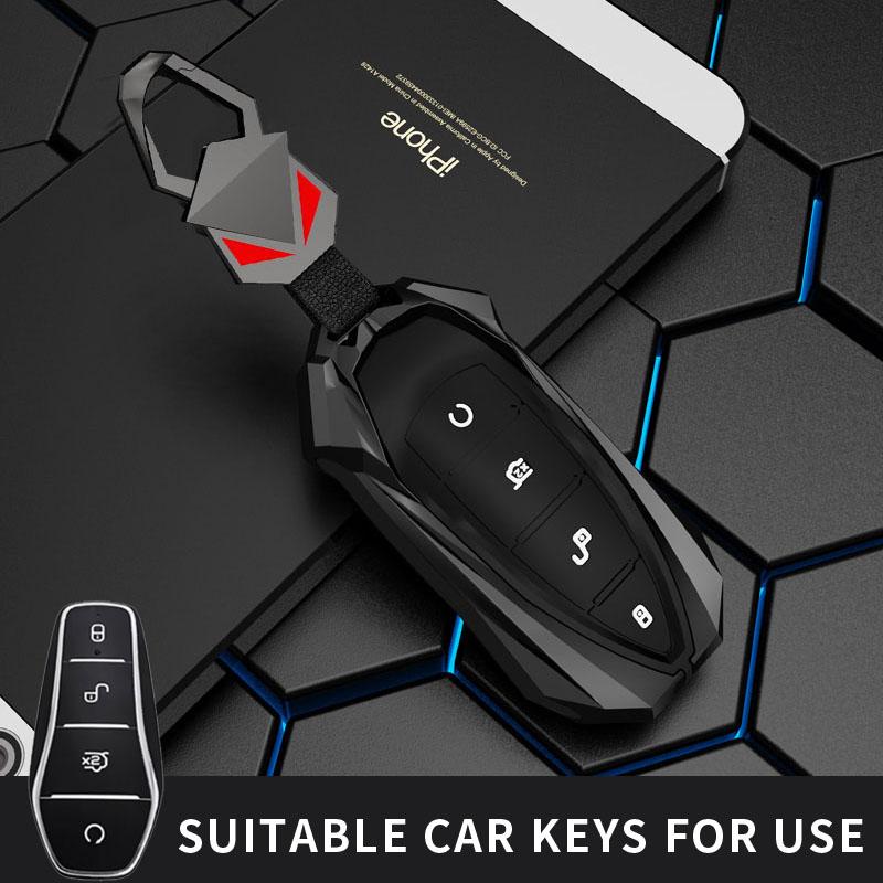 Car Key Case Cover Shell For Byd Song Plus Atto 3 Han Ev Tang Dm Qin Seal Dolphin Remote Fob Holder Keychain Accessories