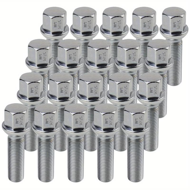 Tire Screws Chrome Plated for Benz GLK 300, GL 350 450 550, G 350 500 55 63, M 350 300 500 63, R300 350 500 X204 W463 W164