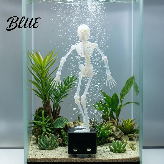Skeleton Aquarium Ornament Dancing Skeleton