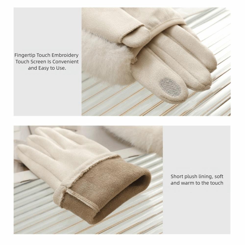 Touchscreen Winterhandschuhe Wildleder Fahrhandschuhe Neue Touchscreen-Handschuhe Outdoor-Sportarten