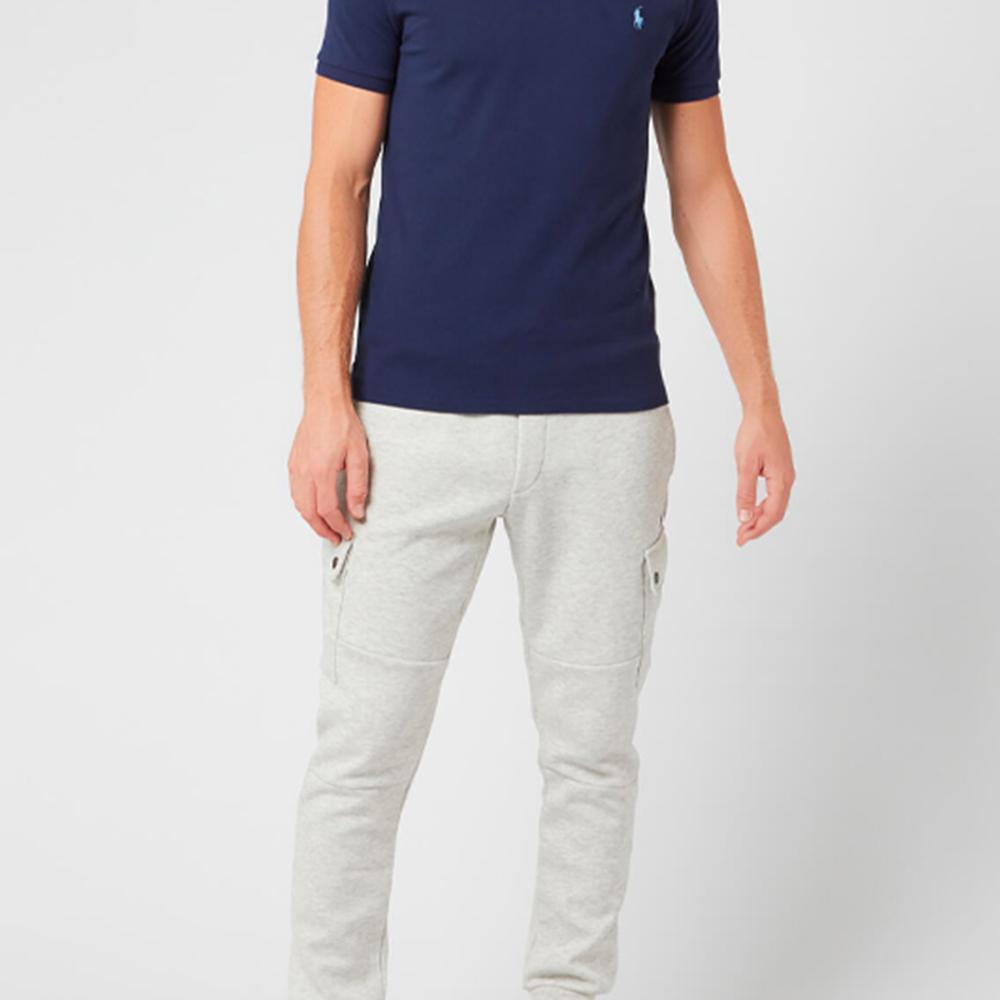 Polo Ralph Lauren Logo Embroidered Loose Fit Short Sleeve Polo Shirt Men tops Blue 710548797-010