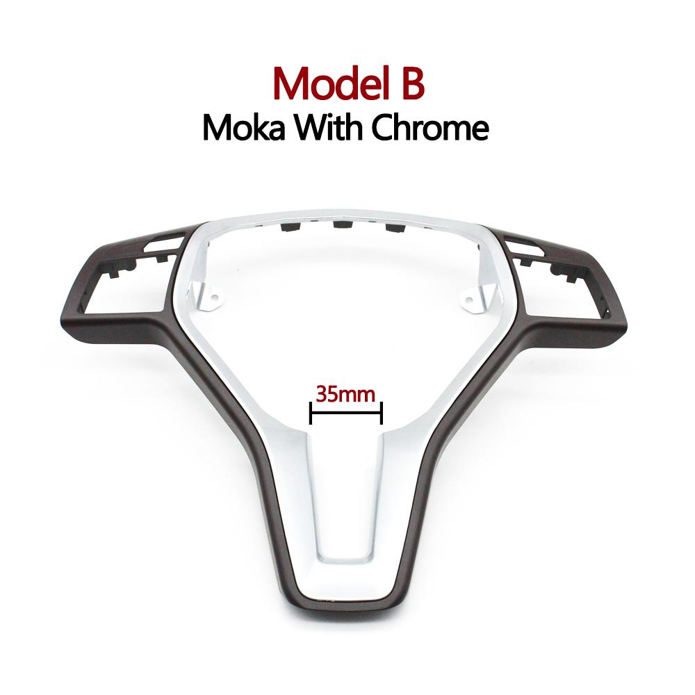 Interior Car Steering Wheel Frame Trim Cover For Mercedes BENZ C E GLK GLA CLA CLS Class W176 W204 W212 GLK204 W218 W156