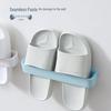 Punch-Free Wall-Mounted Shoe Storage Rack for Bathroom and Bedroom