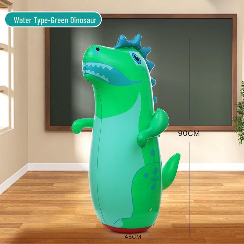 90cm Dinosaur Water-Filled Inflatable Tumbler Toy for Kids