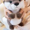 PP Cotton Brown Otter Plush Toy Soft Simulation Otter Toy Doll  Home Decor