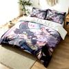 Link Click 3pc Duvet Cover Set Simple Modern Bedding Set Wrinkle Resistant Soft Fabric All Season Use a Perfect Gift