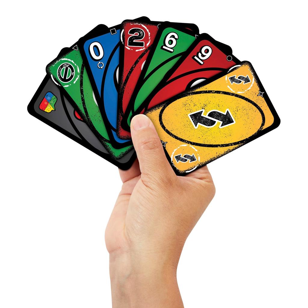 Mattel Games UNO Liar Edition Card Game 8-Pack Case - Bulk Set for Parties, Events & Gifts, 2-6 Players, Ages 7+, Blue, JLH43