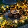 Solar Firework Dandelion Lights: Multi-Color, Eight Modes, Remote Controlled for Courtyard Landscapes