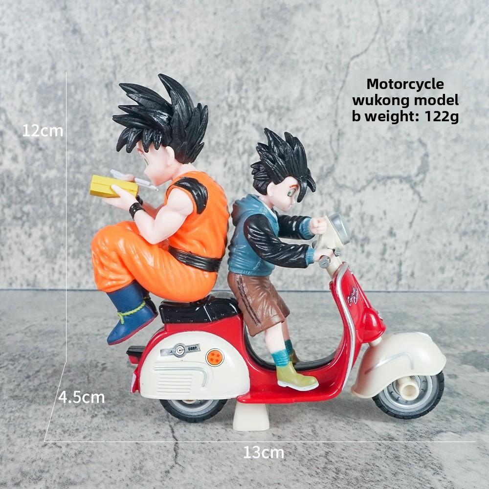 Dragon Ball Son Goku And Gohan Pvc Model Set With Collectible Design For Anime Enthusiasts