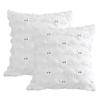 Soft Plush Pillowcase Halloween Bat Pattern Cushion Cover Living Room Sofa Bed Throw Pillow Cases Halloween Decorative 45X45cm