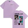 Rapper Anuel AA Rhlm 2 Album 2025 Merch Tshirts for Unisex Women Fashion Gothic Vintage T Shirt Oversized Cotton Tshirt Streetwear