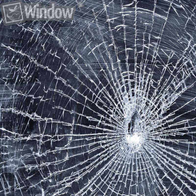 8mil transparent Safety Security Window Film glass protective film clear film foil shatter-proof for windows glass public places