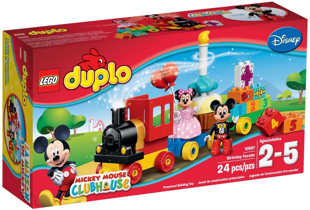 LEGO DUPLO Disney Mickey a Minnie narozeninový průvod 10597