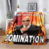 Decke Herr 305 Pitbull MR Worldwide Hippie Poster Gedrucktes Flanellkorn Handtuch Weicher Plüsch Sofa Bett Flauschige Decke