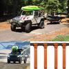 Tie Down Belt Strap Buggy Snowmobile Motorcycle ATV Bicycle Tow Rope Double Loop Ties Goods Fixation Wear Resistant 30.5 Cm Multifunctional 2300
