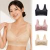 Goose 2+1 Seamless Lace No Line Comfort Plus Size Bra Top Volume Shaping Bra