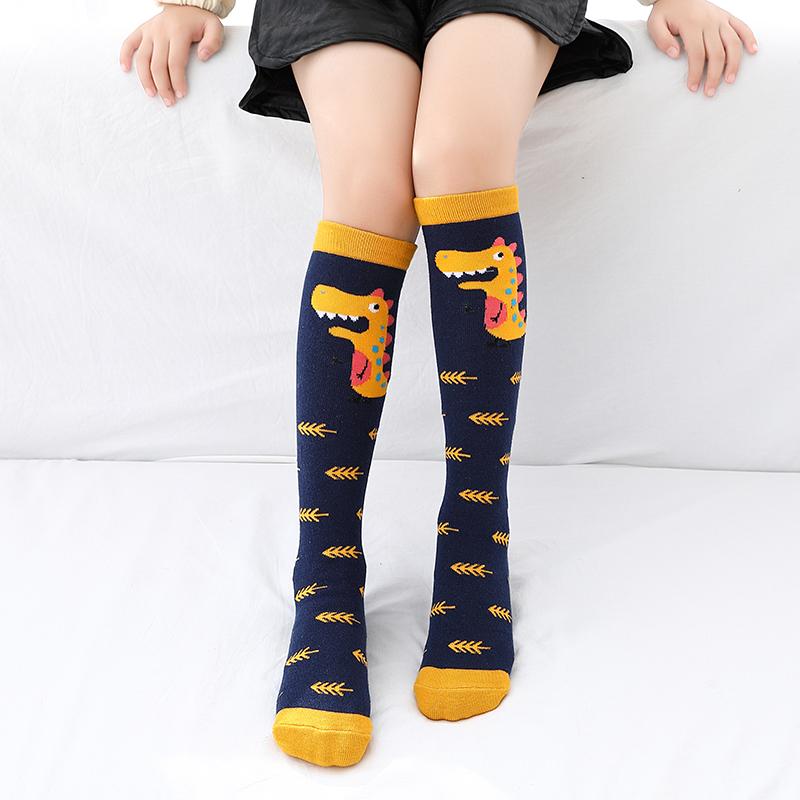 Infant Girls Warmer Ankle Lovely Cartoon Over Knee Long High Socks for Baby Kids Unicorn Toddler Child Colorful Cotton Stockings