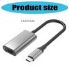 USB C To HDTV Adapter 4K HDTV To USB C Adapter Digital Converters for Tablets Switches Monitors Laptop Accessories